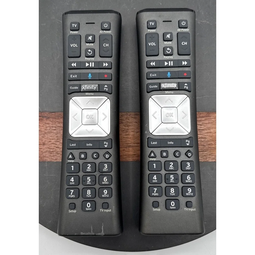 Lot Of 2 Cable TV Remote Controls | Xfinity / Comcast | XR11